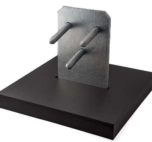 Post Base- Concealed Knife Plate