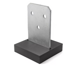 Post Base- Concealed Knife Plate