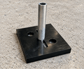Concealed Post Base- Aluminum and HDPE - My Store